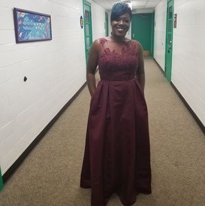 David bridal bridesmaid dress